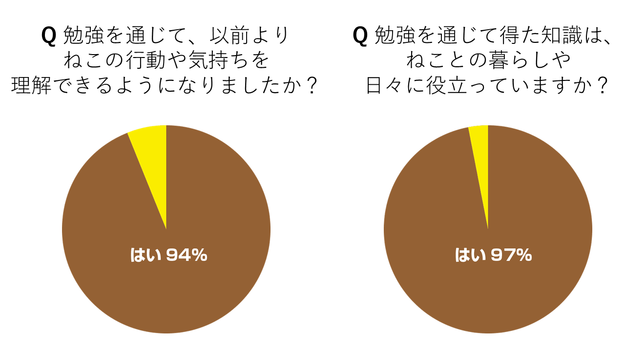 ねこ検定受験者アンケート
