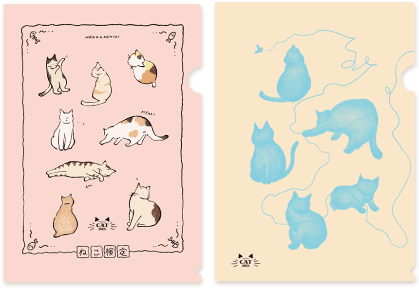 オリジナルクリアファイル2枚セット