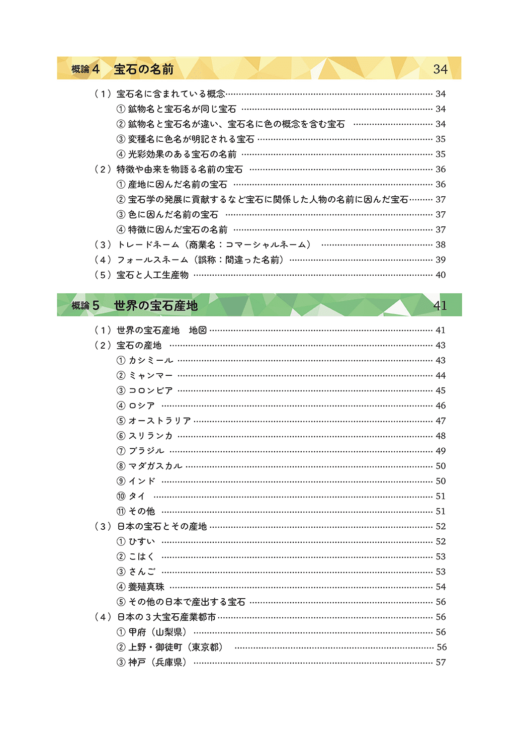 宝石検定3級・2級オンラインテキスト