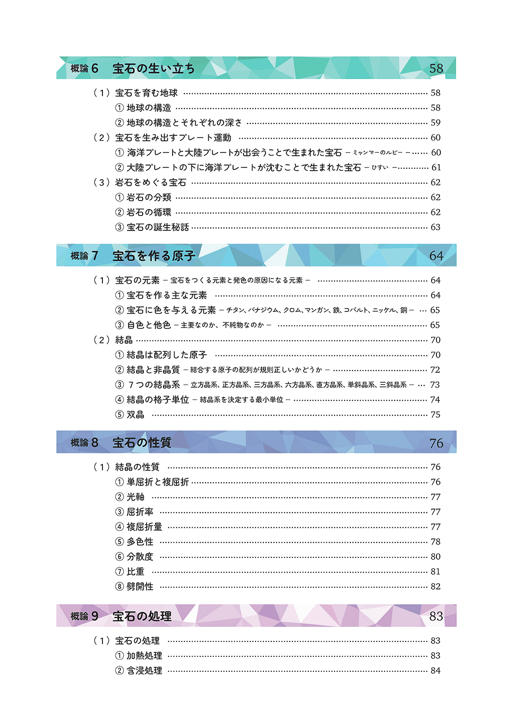 宝石検定3級・2級オンラインテキスト